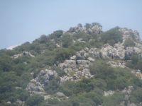 Tvirtas kalnas iš akmens